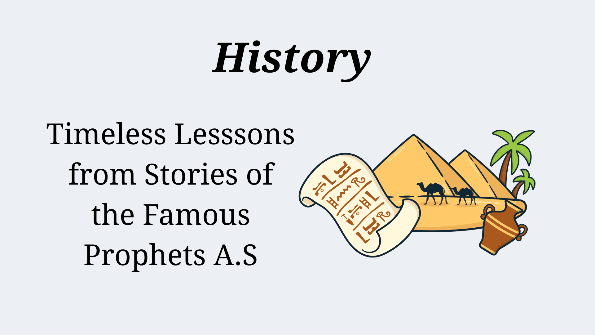 History